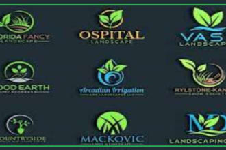 make lawn care organic agriculture landscape natural  logo