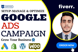 setup highly profitable google ads, adwords, PPC and display ads campaigns