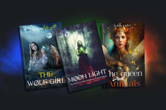 design amazon kindle book cover, KDP book cover, ebook cover