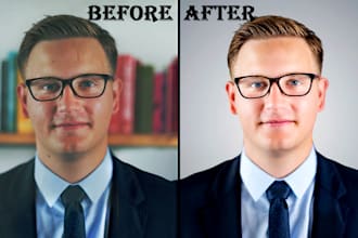 edit portrait beauty headshot retouching, skin smoothing