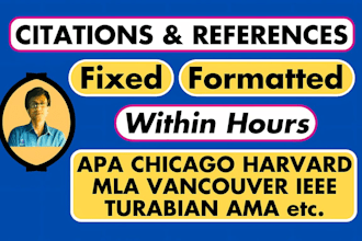format references, citations in apa, chicago, harvard, mla, ieee, ama