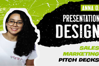 design a business powerpoint presentation for marketing and sales