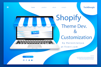 do customization to shopify store