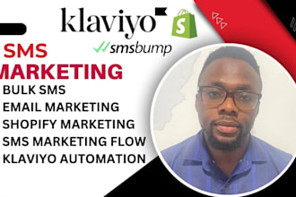 setup klaviyo SMS marketing klaviyoshopify flows smsbump yotpo shopify