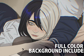 draw modern anime portraits or detailed fantasy story scenes