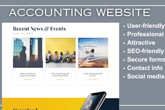 create stunning cps accounting finance advisor website