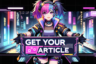 write your SEO gaming or tech article