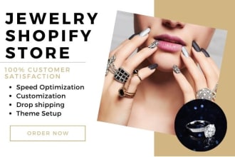 jewelry shopify store jewelry store jewelry website dropshipping store