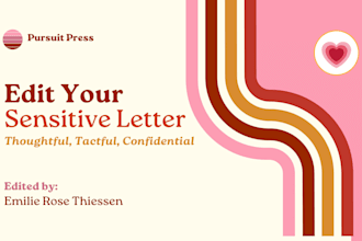 edit your sensitive letter with thoughtful discretion