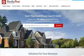 develop real estate agent website, wix website with mlx idx