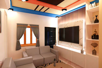 do complete interior design for your living room