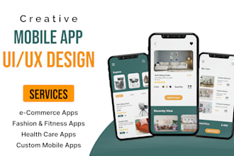 design amazing ui ux for mobile and web app user interface