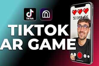 create a tiktok game filter with effect house