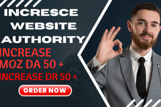 increase domain authority moz da and dr with high quality seo backlinks