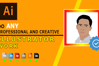 do any graphic design work in ps and ai