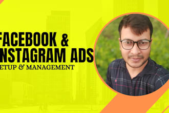 setup facebook and instagram ads campaign for your business, meta ads manager