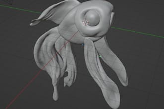 cad custom 3d sculptures of animals for jewellery