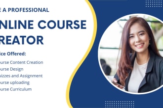 create online course, lesson plan, online course content, course curriculum
