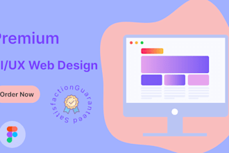 do uiux web design in figma