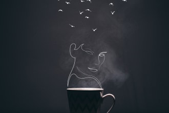 create HD wallpaper with art