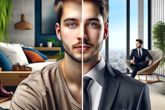 ihr foto in ein professionelles, formelles linkedin profil für unternehmen