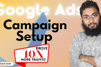do professional google ads campaign setup