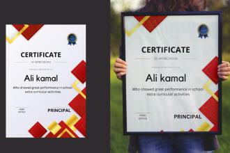 design elegant appreciation and diploma certificates