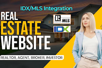 develop real estate website wordpress idx mls integrated