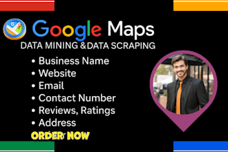do b2b lead generation for google map scraping, b2b data extraction
