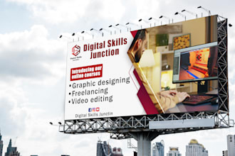 create attractive billboard, yard sign, signboard designs