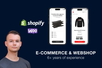 design and develop your webshop