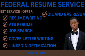 professional federal resume veteran ksa USA jobs military ats resume writing