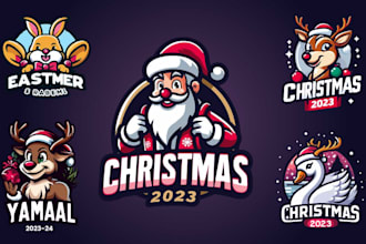 draw a cartoon, mascot, or character logo