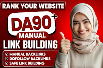 high quality contextual SEO dofollow backlinks high da authority link building