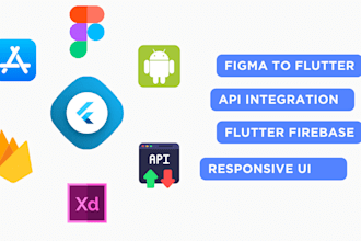 convert figma to flutter, android and ios app, flutter app,