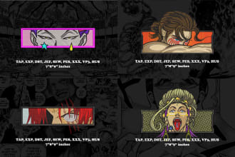 provide you with unique anime embroidery designs