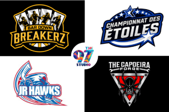 do soccer basketball baseball sports team club logo design