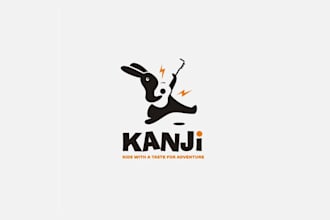 do a unique minimalist custom business logo design