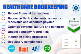do healthcare telemedicine health wellness accounting bookkeeping