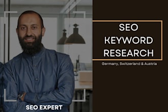 do SEO keyword research and competitor analysis