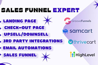 setup funnelish advertorial page,salespage,check out clickfunnels,ghl sales page