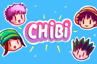 draw a cute chibi character