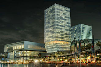 create real estate rendering for high rise buildings