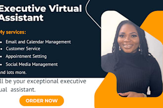 be your executive virtual assistant in all official duties