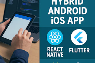 build bucketie hybrid android ios app with react native or flutter bucketie app