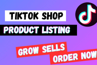 list your product on tiktok shop list wining product and upload on tiktok shop