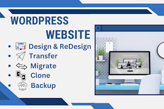 migrate, transfer, clone, or backup your wordpress website