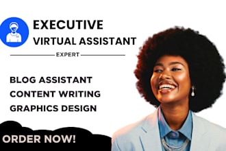 personal executive administrative creative virtual assistant social media