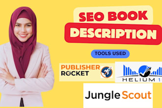 write an optimized amazon kindle book description, KDP ebook listing description