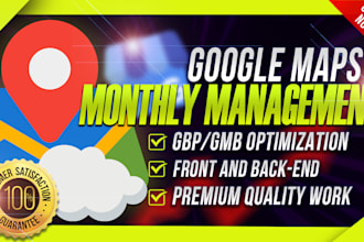 do  local SEO management to rank your google my business